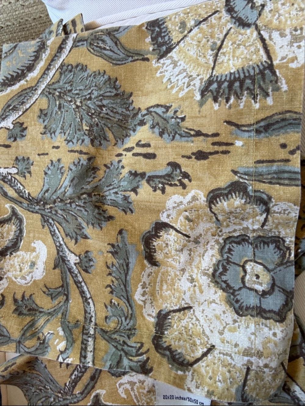 Pottery Barn Penelope Kalamkari napkins. Set of 5